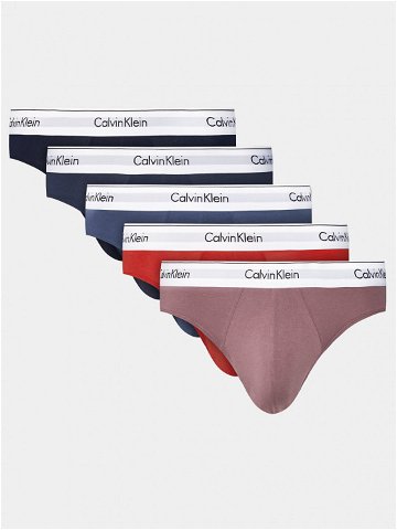 Calvin Klein Underwear Souprava 5 kusů slipů 000NB3910A Barevná