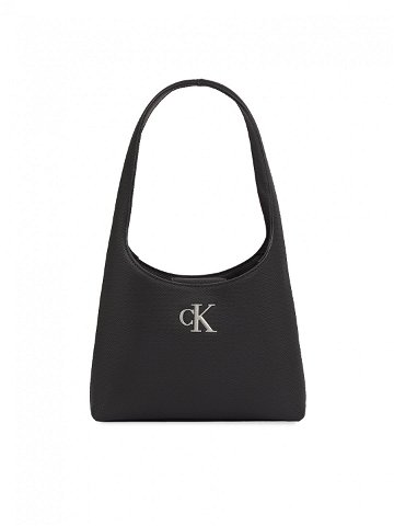 Calvin Klein Jeans Kabelka Minimal Monogram A Shoulderbag T K60K611820 Černá