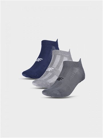 Pánské sportovní ponožky pod kotník 3-pack – multibarevné