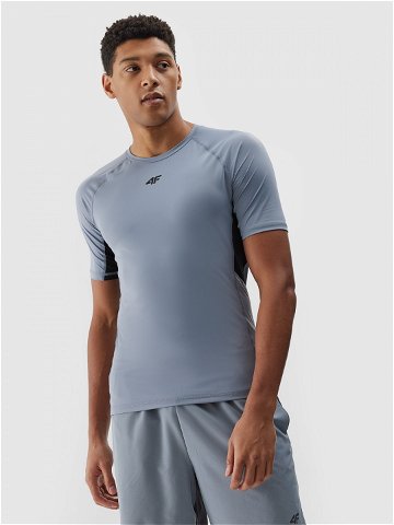 Pánské sportovní rychleschnoucí tričko – šedé