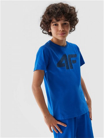 Chlapecké tričko s potiskem – tmavě modré