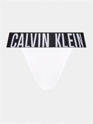 Calvin Klein Underwear Kalhotky string 000QF7638E Bílá