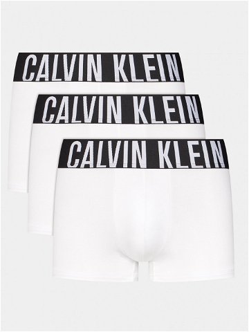 Calvin Klein Underwear Sada 3 kusů boxerek 000NB3608A Bílá