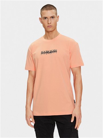 Napapijri T-Shirt NP0A4H8S Růžová Regular Fit