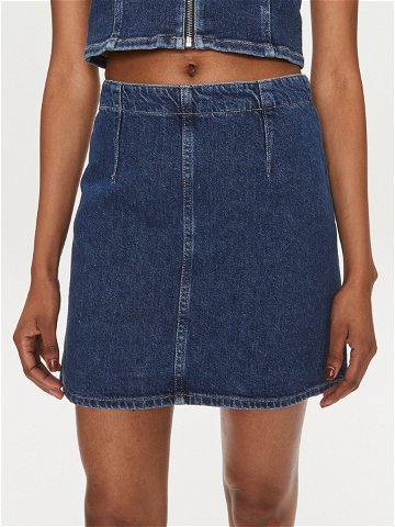 Calvin Klein Jeans Džínová sukně J20J222827 Tmavomodrá Regular Fit