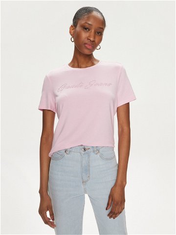 Gaudi T-Shirt 411BD64029 Růžová Regular Fit