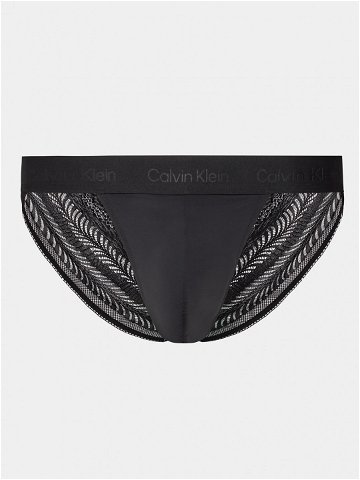Calvin Klein Underwear Slipy 000NB3857A Černá