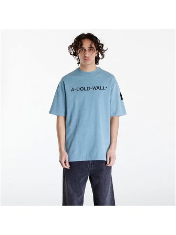 A-COLD-WALL Overdye Logo T-Shirt Faded Teal
