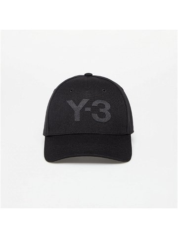 Y-3 Logo Cap Black Black
