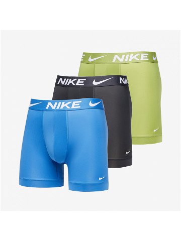 Nike Dri-FIT Essential Micro Boxer Brief 3-Pack Star Blue Pear Anthracite