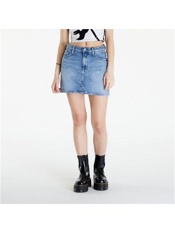 Tommy Jeans Izzie Mid Rise Mini Classic Skirt Denim