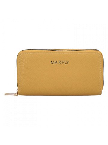 Dámská velká peněženka žlutá – MaxFly Irsena
