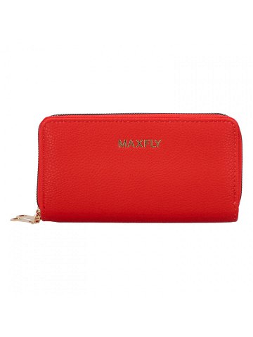 Dámská velká peněženka světle červená – MaxFly Irsena