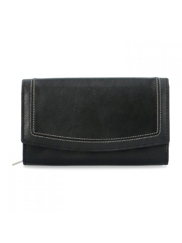 Dámská kožená peněženka černá – Delami Uwenna
