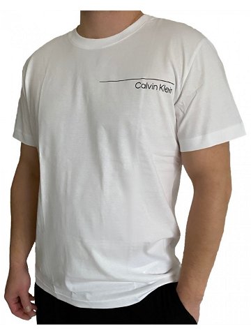 Pánské triko Calvin Klein KM0KM00964 bílé