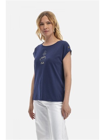 Tričko la martina woman t-shirt crew neck 40 1 c modrá 5