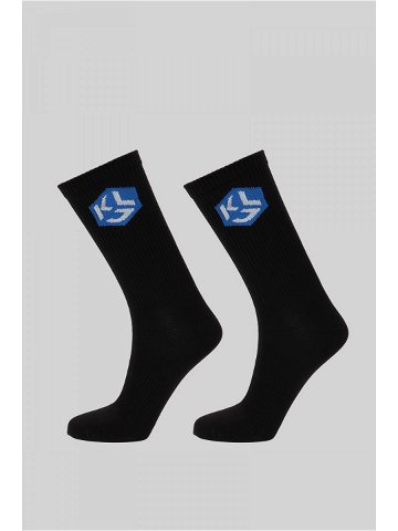 Ponožky karl lagerfeld jeans logo socks set černá 42 46