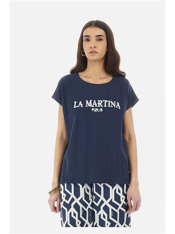Tričko la martina woman t shirt single jersey ja modrá 5