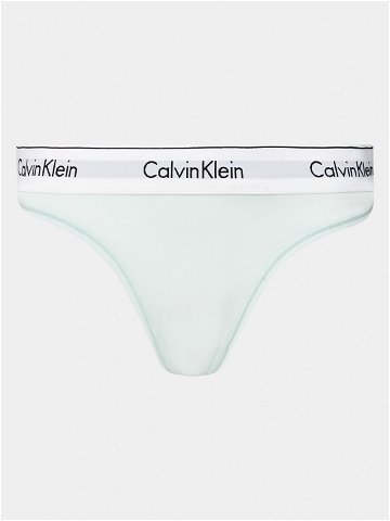 Calvin Klein Underwear Kalhotky string 0000F3786E Modrá