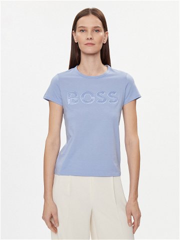 Boss T-Shirt Eventsa 50514967 Modrá Regular Fit