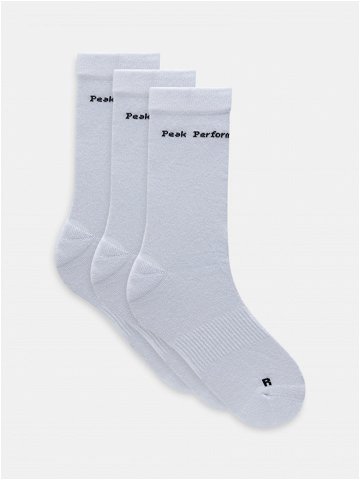 Ponožky 3-pack peak performance everyday sock 3-pack bílá 35 37