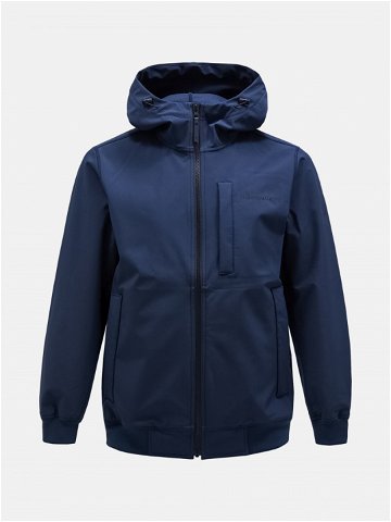 Bunda peak performance m softshell hood jacket modrá m