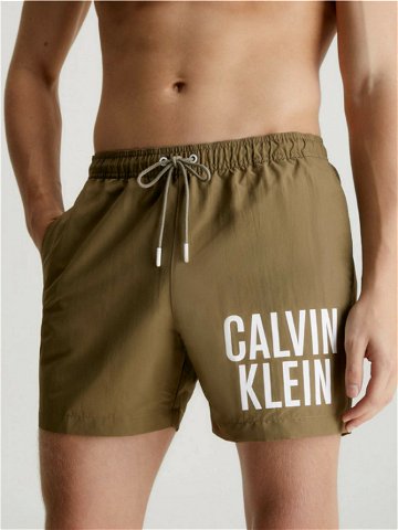 Calvin Klein Underwear Intense Power-Medium Drawstring Plavky Zelená