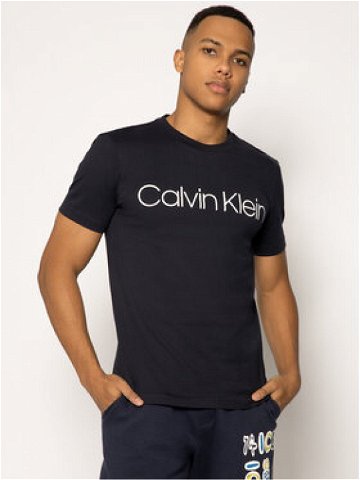 Calvin Klein T-Shirt Logo K10K104063 Tmavomodrá Regular Fit