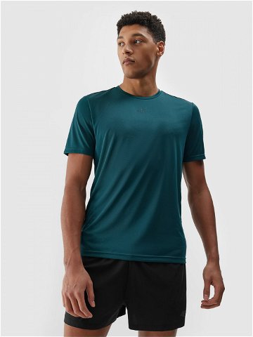 Pánské běžecké rychleschnoucí tričko – mořské zelené