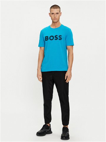Boss T-Shirt 50512866 Modrá Regular Fit