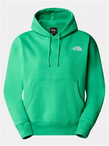 The North Face Mikina Essential NF0A7ZJD Zelená Relaxed Fit