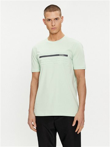 Boss T-Shirt 50513010 Zelená Regular Fit