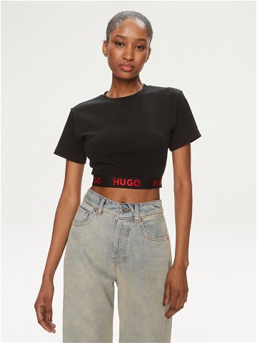Hugo T-Shirt Logo 50520497 Černá Relaxed Fit