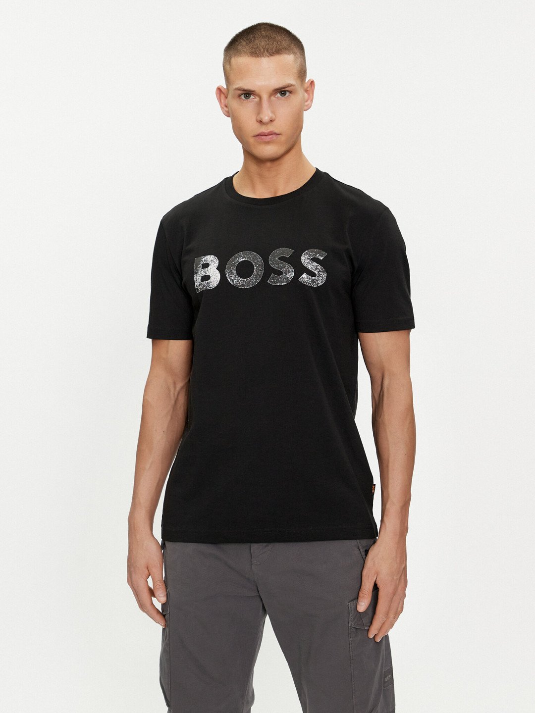 Boss T-Shirt Te Bossocean 50515997 Černá Regular Fit