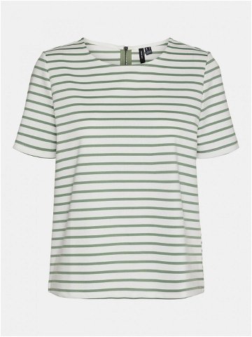 Vero Moda T-Shirt Abby 10304716 Zelená Regular Fit