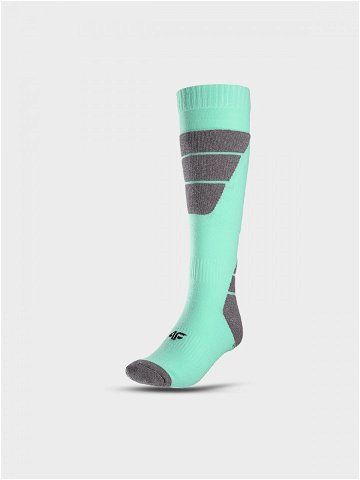 Dámské lyžařské ponožky – mátové