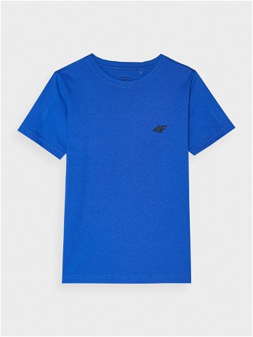 Chlapecké hladké tričko – tmavě modré