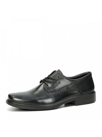 Rieker pánské kožené společenské boty – černé – 46