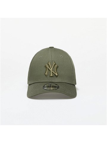 New Era New York Yankees MLB Outline 39THIRTY Stretch Fit Cap New Olive New Olive