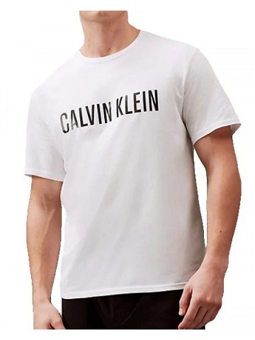 Pánské triko Calvin Klein NM2567E bílé