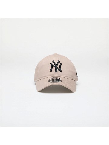 New Era New York Yankees League Essential 9TWENTY Adjustable Cap Ash Brown Black