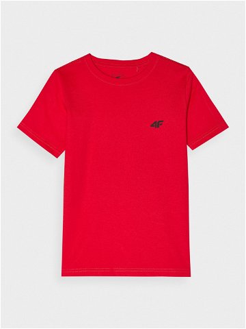 Chlapecké hladké tričko – červené