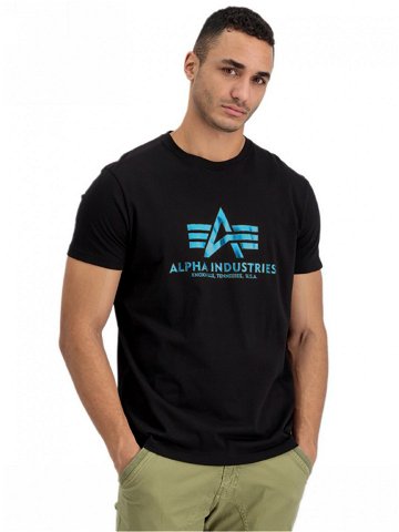 Alpha Industries T-Shirt Basic Foll Print 100501FP Černá Regular Fit
