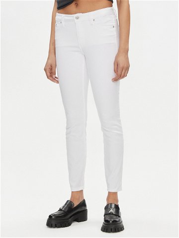Calvin Klein Jeans Jeansy J20J222778 Bílá Skinny Fit