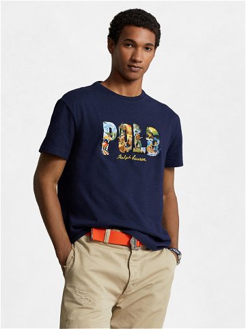 Polo Ralph Lauren T-Shirt 710934738001 Tmavomodrá Classic Fit