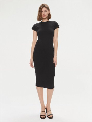 Calvin Klein Letní šaty Q-Nova K20K206537 Černá Slim Fit