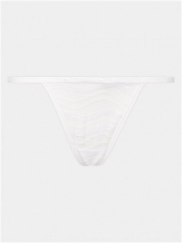 Calvin Klein Underwear Kalhotky string 000QD3994E Bílá
