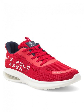 U S Polo Assn Sneakersy ACTIVE001 Červená