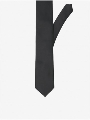 Černá kravata Jack & Jones Solid