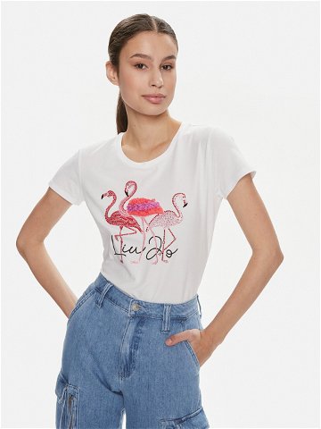Liu Jo T-Shirt Moda M C MA4336 J5003 Bílá Regular Fit